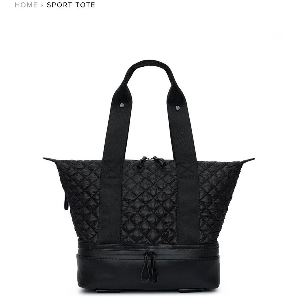 Caraa Sport Convertible Tote in black
